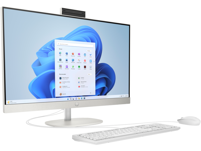 Računalnik HP All-in-One 27-cr0042nf | R5 7000s | 16 GB / Ryzen 5 / RAM 16 GB / SSD Disk - slika 2