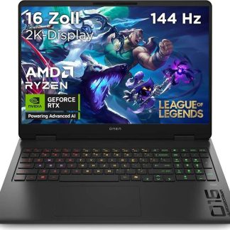 Prenosnik HP Omen 16-am0073ng / i7 / RAM 16 GB / SSD Disk / 16,0″ WUXGA