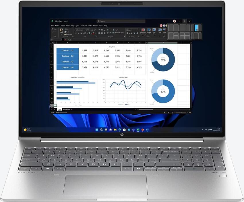 Prenosnik HP ProBook 460 G11 | U5 125U | 16GB RAM | 512GB SSD | W11P / Core Ultra 5 / RAM 16 GB / SSD Disk / 16,0″ WUXGA