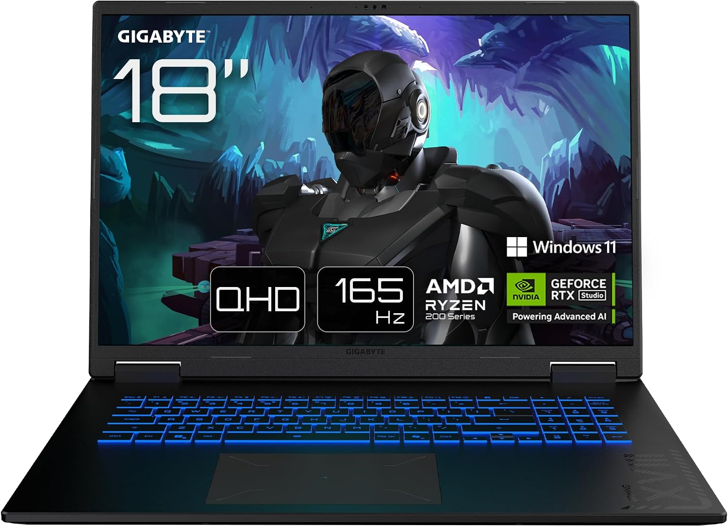 Prenosnik Gigabyte Gaming A18 3VHK3DEC64SH / Ryzen 7 / RAM 32 GB / SSD Disk / 18" WQXGA