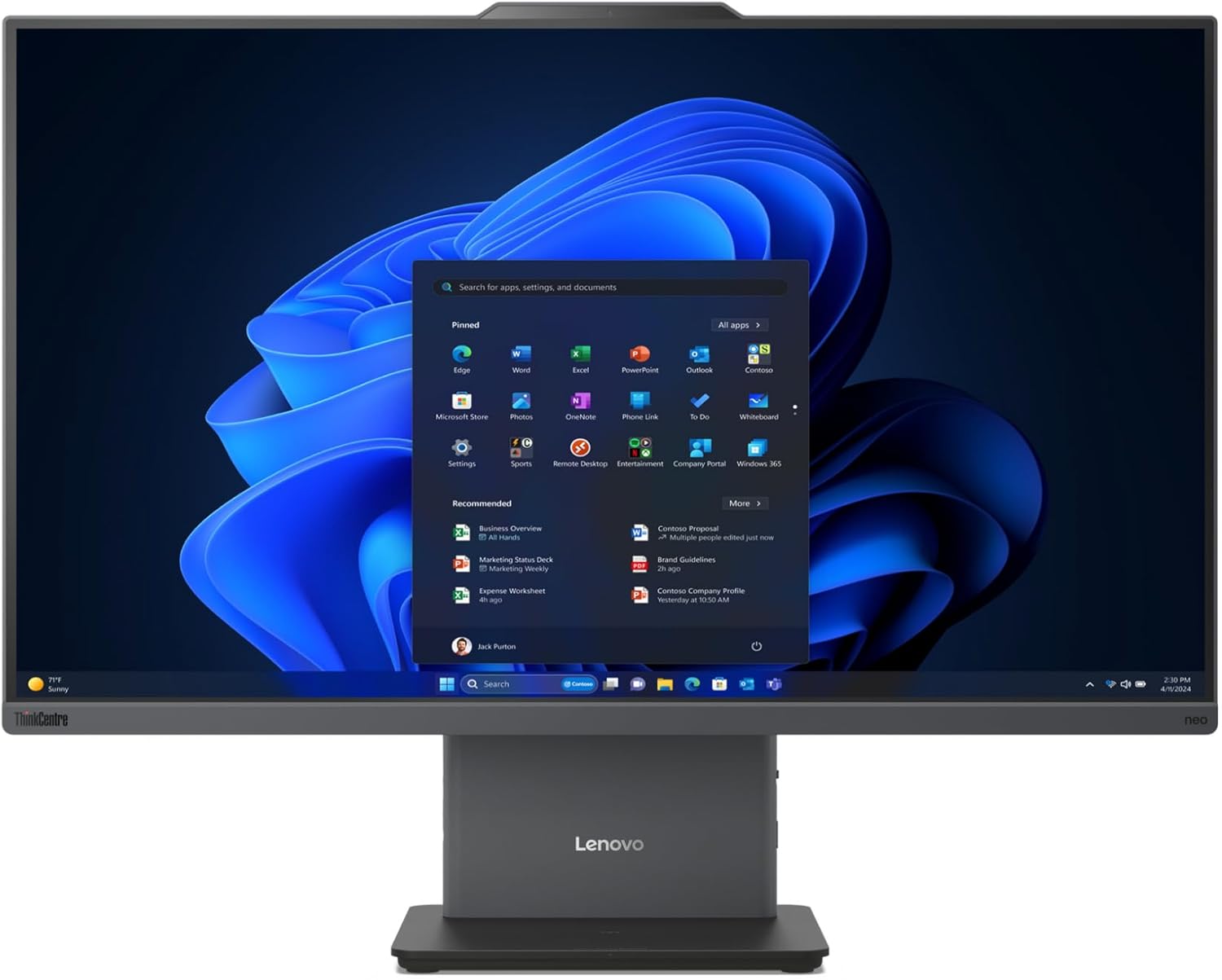 Računalnik Lenovo Thinkcentre Neo 55a 24 Gen 6 / Ryzen 3 / RAM 32 GB / 1TB SSD