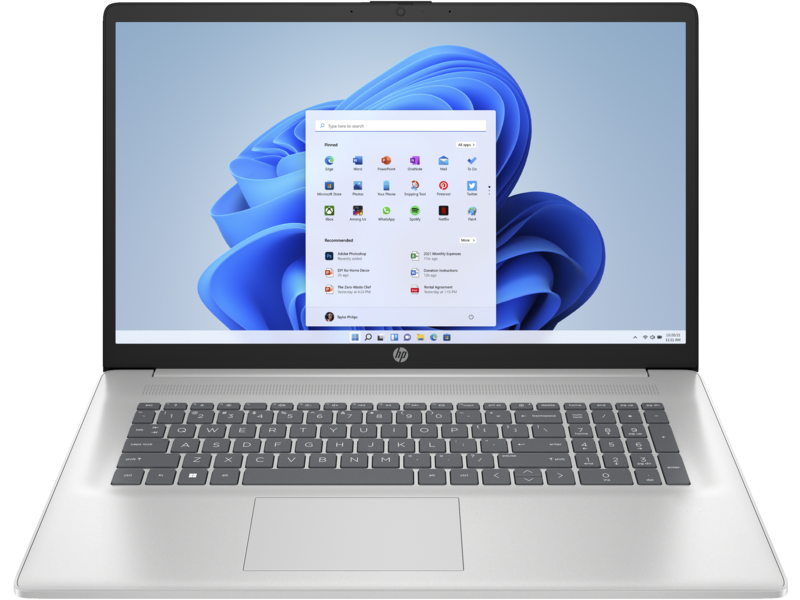 Prenosnik HP 17-CN0XXX / Celeron / RAM 8 GB / 512GB SSD / 17,3″ HD+