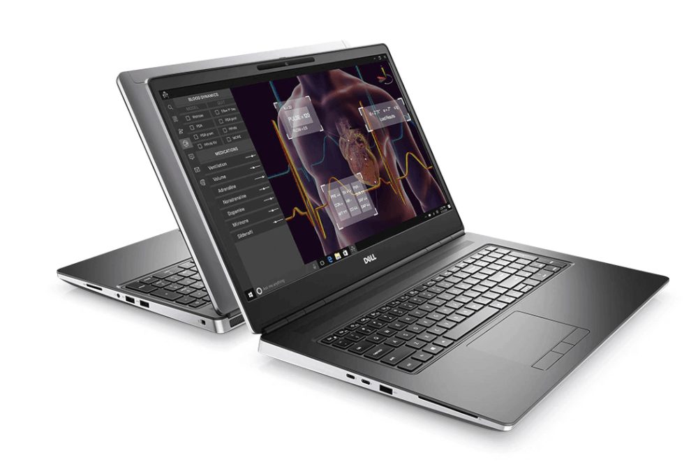 Prenosnik Dell Precision 7750 / i7 / Quadro RTX 3000 / RAM 32 GB / 1TB SSD / 17,3″ FHD - slika 2