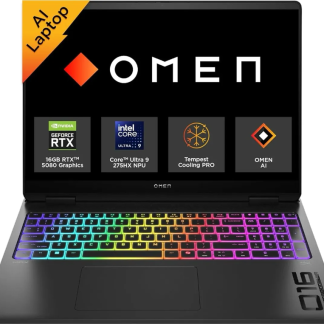 Prenosnik HP OMEN MAX Gaming 16-ah0012ns | U9 275HX | RTX 5080 (16GB) / Core Ultra 9 / RAM 32 GB / 1TB SSD / 16,0″ WQHD