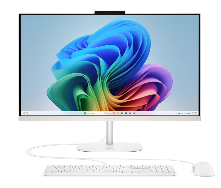 Računalnik HP OmniStudio AiO NGAI 27-cw0016nc | R7 445 | 16GB RAM | 512B SSD | Touch / Ryzen AI 7 / RAM 16 GB / 512GB SSD