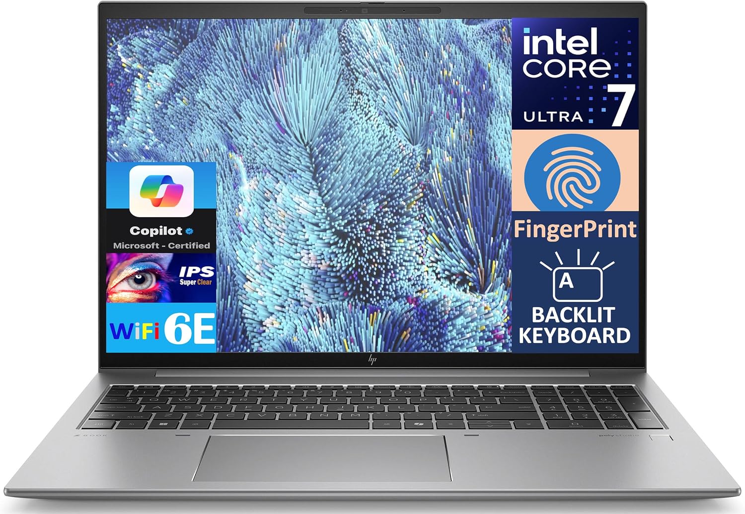 Prenosnik HP ZBook Firefly 16 G11 / Core Ultra 7 / RTX A500 / RAM 32 GB / 1TB SSD / 16,0″ WUXGA