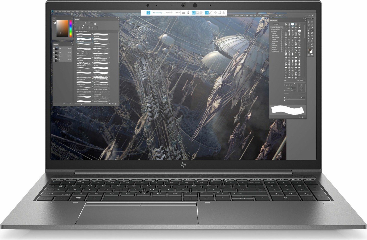 Prenosnik HP ZBook Firefly 15 G7 / i7 / Quadro P520 / RAM 16 GB / 256GB SSD / 15,6″ FHD